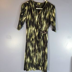 Connected Apparel wrap dress